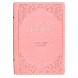 KJV Bible Giant Print Full Size Pink
