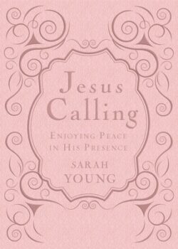 Jesus Calling, Pink Leathersoft, with Scripture References: Enjoying Peace in His Presence (a 365-Day Devotional)