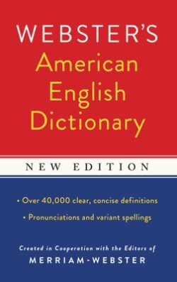Webster's American English Dictionary, New Edition
