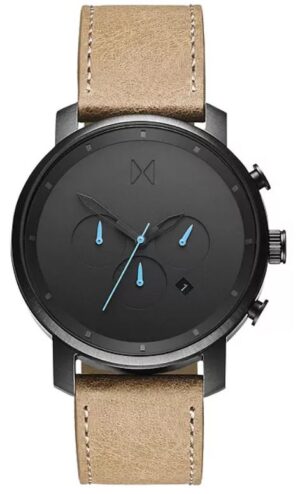 MVMT Men's Tan Gunmetal Chrono Watch