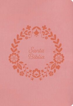 Rvr 1960 Biblia Para Regalos Y Premios, Rosa Símil Piel