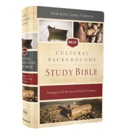 NKJV, Cultural Backgrounds Study Bible, Hardcover, Red Letter Edition: Bringing to Life the Ancient World of Scripture