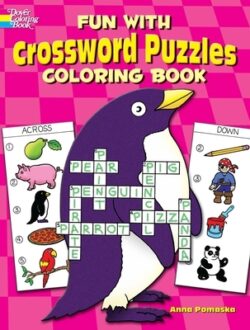 Fun with Crossword Puzzles Coloring Book