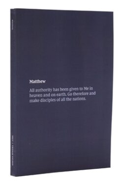 NKJV Scripture Journal - Matthew: Holy Bible, New King James Version