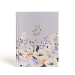 CSB Notetaking Bible, Large Print Hosanna Revival Edition, Lavender/Peach Cloth Over Board: The Holy Bible