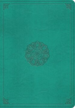 ESV Study Bible (Trutone, Turquoise, Emblem Design)