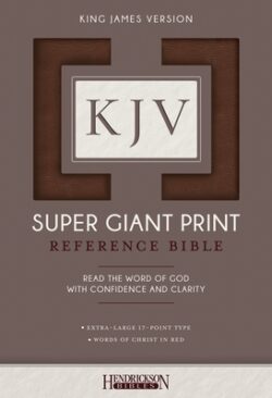 KJV Super Giant Print Bible