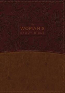 The NKJV, Woman's Study Bible, Fully Revised, Imitation Leather, Brown/Burgundy, Full-Color: Receiving God's Truth for Balance, Hope, and Transformati