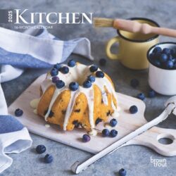 Kitchen 2025 7 X 7 Mini Calendar (Cooking Home)