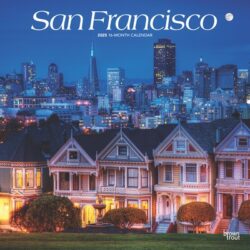 San Francisco 2025 12 X 12 Calendar