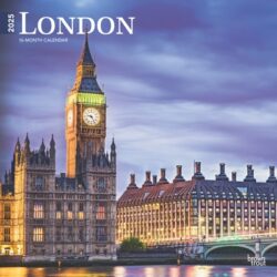 London 2025 12 X 12 Calendar (United Kingdom)
