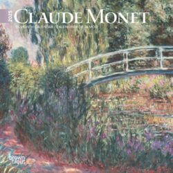 Claude Monet 2025 7 X 7 Inch Mini Calendar (English/French)