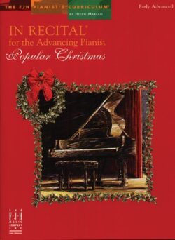 In Recital for the Advancing Pianist, Popular Christmas
