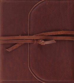 ESV Journaling Study Bible (Natural Leather, Brown, Flap with Strap)
