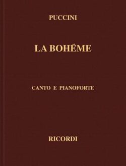 La Boheme: Canto E Pianoforte