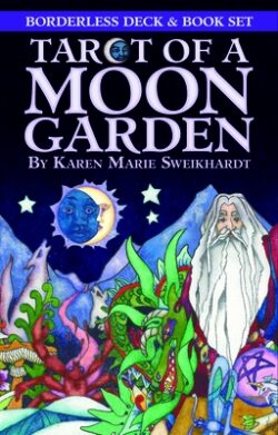 Tarot of a Moon Garden Borderless Deck & Book Set