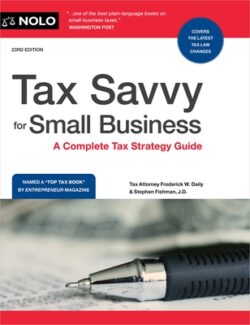 Tax Savvy for Small Business: A Complete Tax Strategy Guide