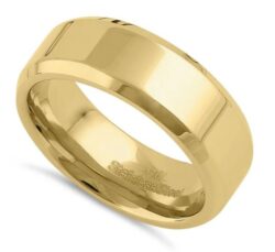 Yellow Gold Plated High Polish Band