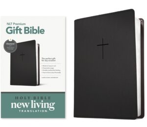 Premium Gift Bible Nlt, Filament Enabled (Leatherlike, Classic Black, Red Letter)