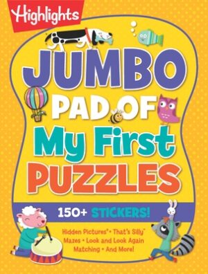 Jumbo Pad of My First Puzzles