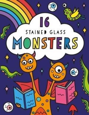 Stained Glass Coloring Monsters