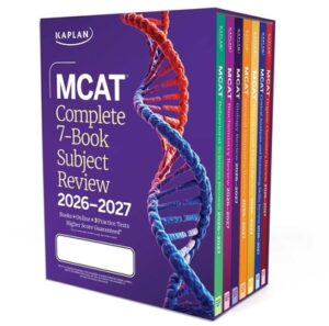 MCAT Complete 7-Book Subject Review 2026-2027, Set Includes Books, Online Prep, 3 Practice Tests