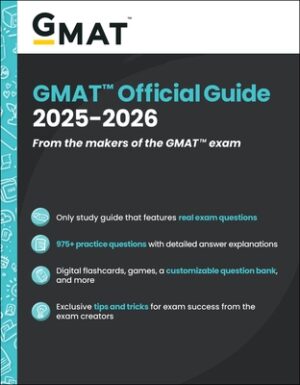 GMAT Official Guide 2025-2026: Book + Online Question Bank