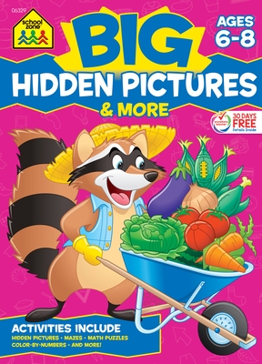 School Zone Big Hidden Pictures & More Workbook