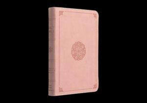 ESV Compact Bible (Trutone, Blush Rose, Emblem Design)