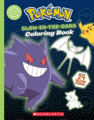 Pok?mon Glow-In-The-Dark Coloring Book