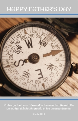 Father's Day Bulletin: Father's Day (Package of 100): Psalm 112:1 (Kjv)