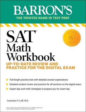 SAT Math Workbook: Up-To-Date Practice for the Digital Exam