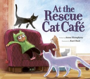 At the Rescue Cat Caf?