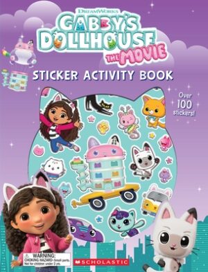 Gabby's Dollhouse: The Movie (Gabby's Dollhouse: Sticker Activity Book with Shiny Stickers)