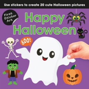 First Sticker Art: Happy Halloween