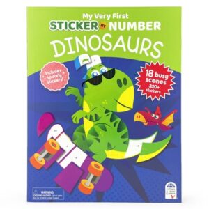 Dinosaurs: My Very First Sticker by Number