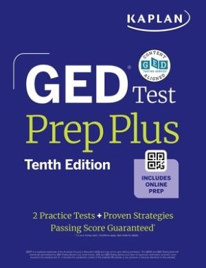 GED Test Prep Plus, Tenth Edition (2026): Includes a Diagnostic Pretest, 2 Full Length Practice Tests, 1000+ Practice Questions, and 60+ Online Videos