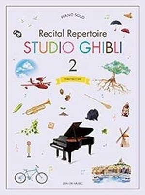 Studio Ghibli - Recital Repertoire Book 2: Intermediate Level Piano Solo