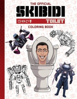 The Official Skibidi Toilet Coloring Book