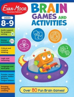 Brain Games and Activities, Age 8 - 9 Workbook