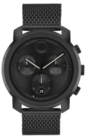 MOVADO Bold Trend (Black) Unisex Chrono Watch 44mm