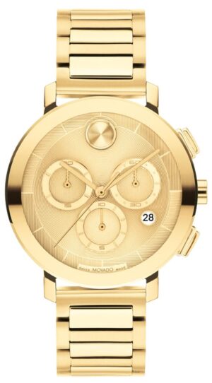 MOVADO Bold Trend (Gold-Tone) Unisex Chrono Watch 44mm