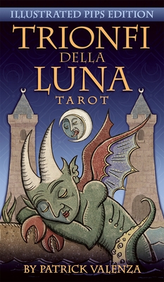 Trionfi Della Luna Tarot: Fully Illustrated 78-Card Tarot Deck Inspired by Marseilles Style Tarot, Includes 68-Page Booklet of Card Meanings, Packaged
