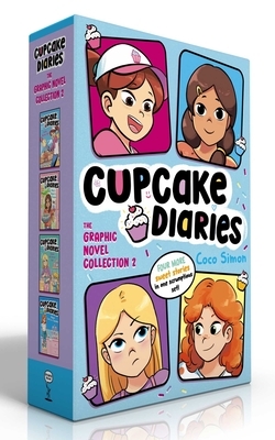 Cupcake Diaries the Graphic Novel Collection 2 (Boxed Set): Katie, Batter Up! Graphic Novel/Mia's Baker's Dozen Graphic Novel/Emma All Stirred Up! Gra