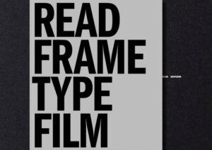 Read Frame Type Film: Or, Written on the Screen