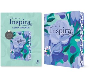 Biblia Inspira Ntv, Letra Grande Con Filament (Sentipiel, Ramo Azul)
