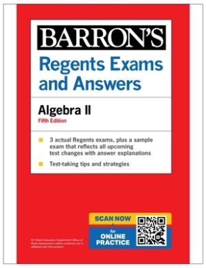 Regents Exams and Answers: Algebra II, Fifth Edition (Barron's New York Regents)