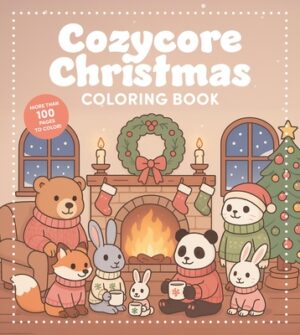 Cozycore Christmas Coloring Book: Celebrate the Season with Everything Cute and Cozy!