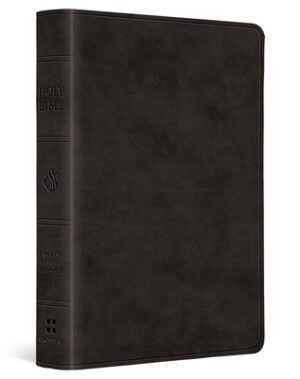 ESV Value Large Print Compact Bible, Red Letter (Trutone, Black)