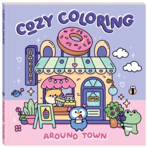 Art Maker Cozy Coloring Around Town